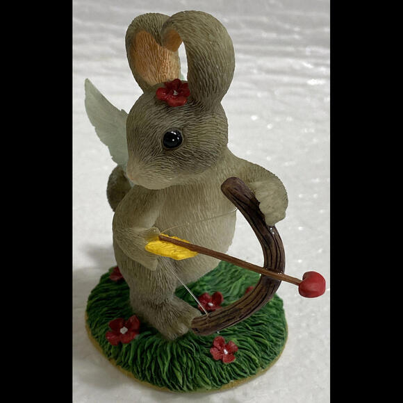 Charming Tails ~ I'M YOUR LOVE BUNNY Figure 84/101 ~ Fitz & Floyd ~ NIB - Picture 3 of 9